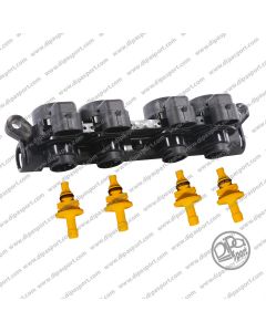 238286000 Landi EVO Rail 4 Iniettori Ugello Giallo