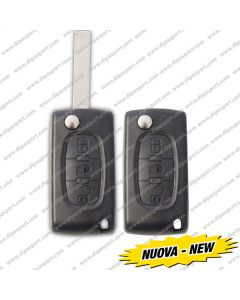 CHV025N Cover Chiave Citroen Peugeot Tre Tasti