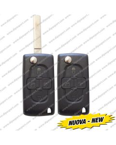 CHV033N Cover Per Chiave Citroen Peugeot 3 Tasti
