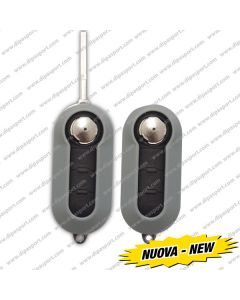 71776161 Cover Per Chiavi Grigio Fiat 500 Punto