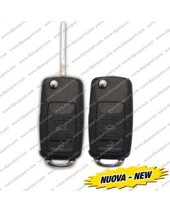 CHV057N Cover Per Chiave Skoda Seat Vw 3 Tasti