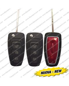 CHV101RN Cover Per Chiave Ford Focus Fiesta Rossa
