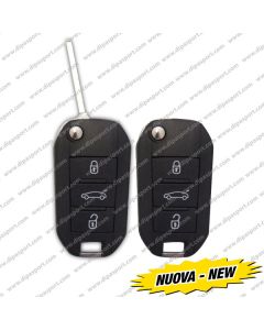 CHV128N Cover Per Chiave Peugeot 508 Tre Tasti