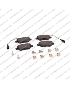 77364637 Kit Pastiglie Freni Ferodo Fiat Citroen