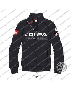 GADSWEATXL01 Felpa Dipa Manica Lunga Con Zip Tg. XL