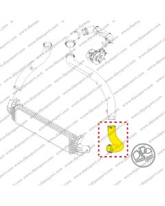 1672189 Tubo Intercooler Sx Focus C-Max 1.6 TDCi
