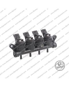 238090000 Rail 4 Iniettori Gas Girs12 Tipo M Nero