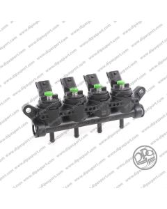 238132000 Rail 4 Iniettori Gas Girs12 Tipo S Verde