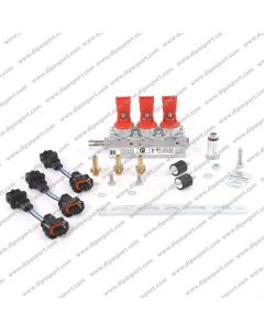 INJB009X3RUN Rail Gpl/Metano Equivalente Arancio 3 C.
