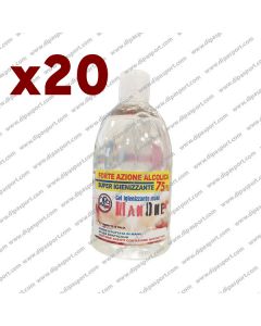 SAN500M01N Box 20 Pezzi Gel Mani Igenizzante 500Ml