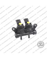 238162000 Rail 2 Iniettori Girs12 Tipo XS Giallo