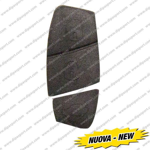 CHV022NN Gommino Chiave Fiat Stilo 3 Tasti Nero