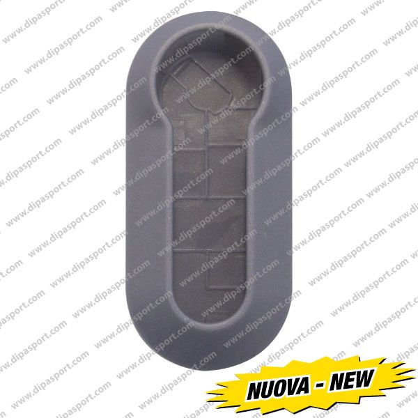 CHV096GN Involucro Chiave Fiat 500 Grigio