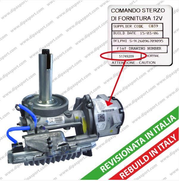 51749209 Piantone Sterzo Revisionato Lancia 1.2