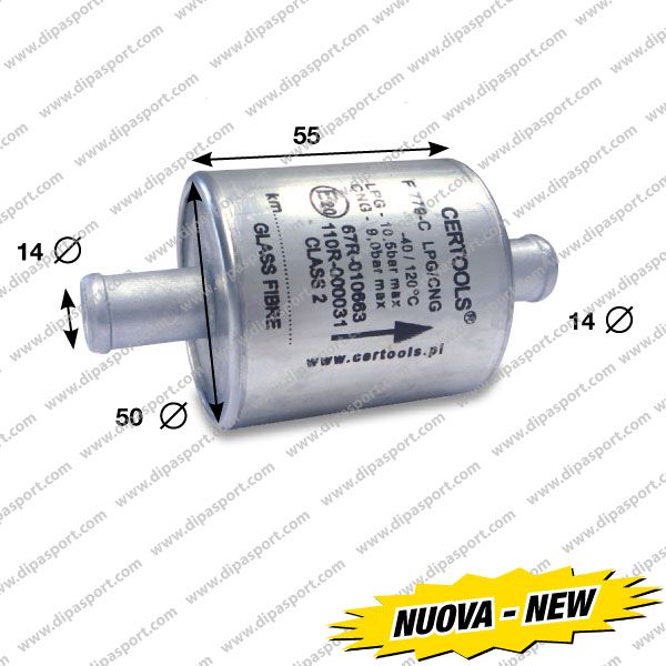 GPLL14FN Filtro Gpl / Metano Nuovo Gpll14Fn