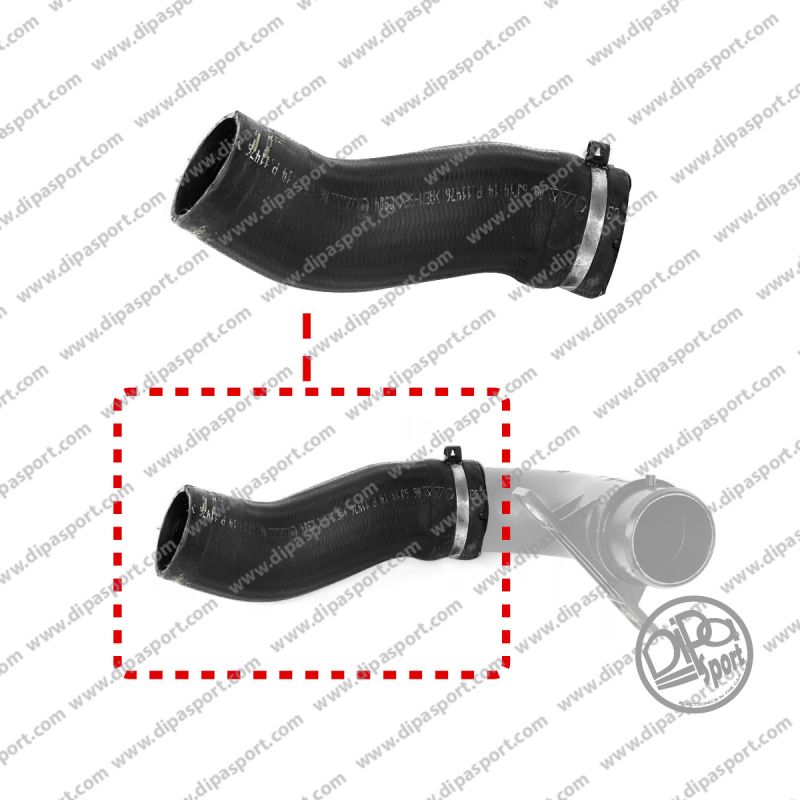 1344787080 Manicotto Intercooler Dx Fiat Psa 2.2 d