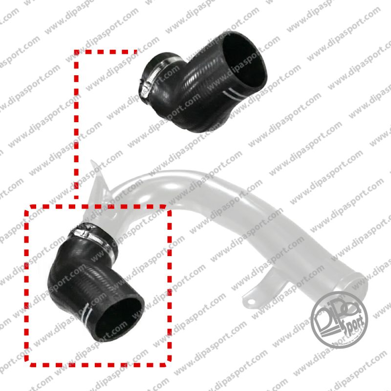 51838612 Tubo Intercooler Dx Alfa Lancia 1.4 2.4