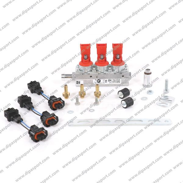 INJB009X3RUN Rail Gpl/Metano Equivalente Arancio 3 C.