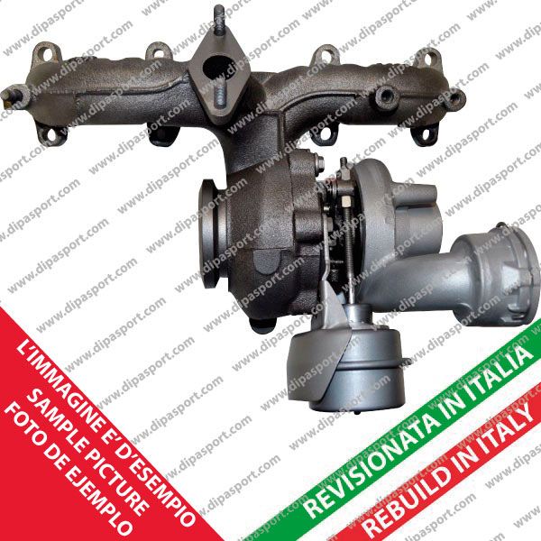 860050 Turbo Rigenerato Opel Zafira Astra 2.2 d