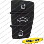 Gommino Per Chiave Audi Tre Tasti