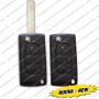 Cover Chiave Citroen C3 Peugeot 3 Tasti