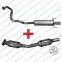 Catalizzatore Prius 1.5 Hybrid (NHW20_)