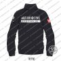 Felpa Dipa Manica Lunga Con Zip Tg. XL