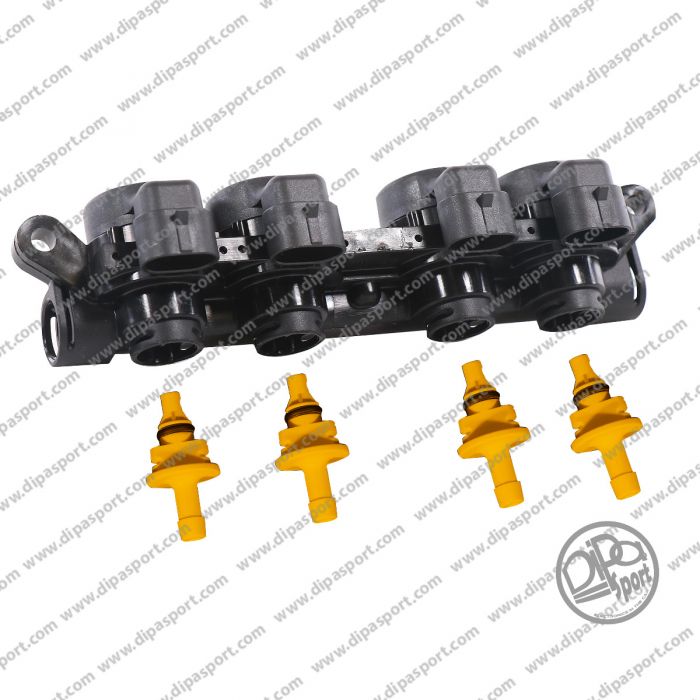 238286000 Landi EVO Rail 4 Iniettori Ugello Giallo