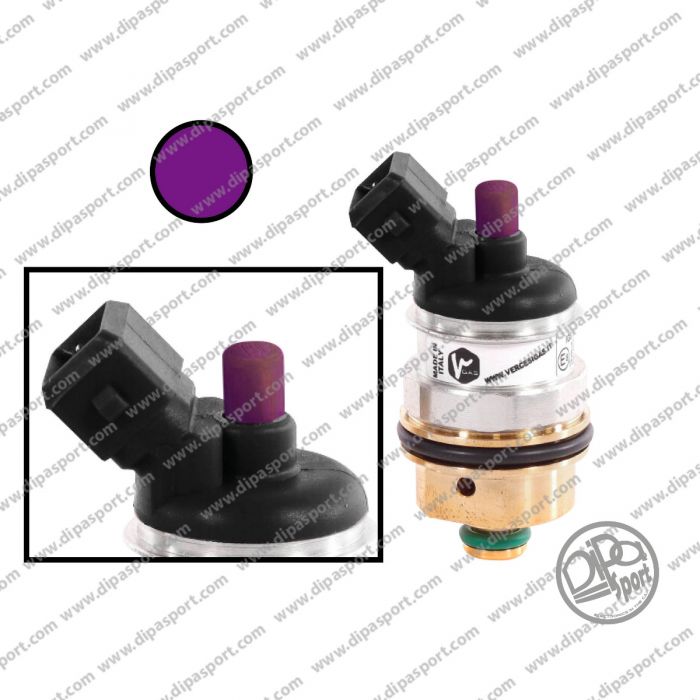 237129000 Iniettore Gas Vercesi 5.0 Tappo Viola