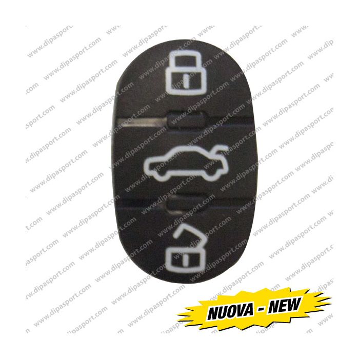 CHV003N Gommino Chiave Audi 3 Tasti