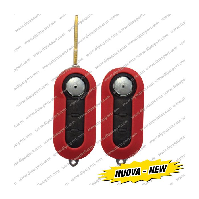71776161 Cover Per Chiavi Rosso Fiat 500 Punto
