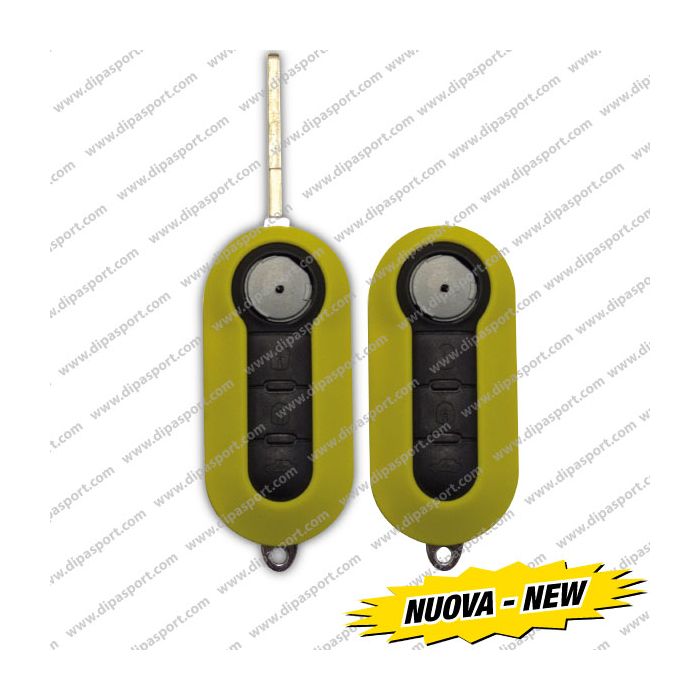 71776161 Cover Per Chiavi Giallo Fiat 500 Punto