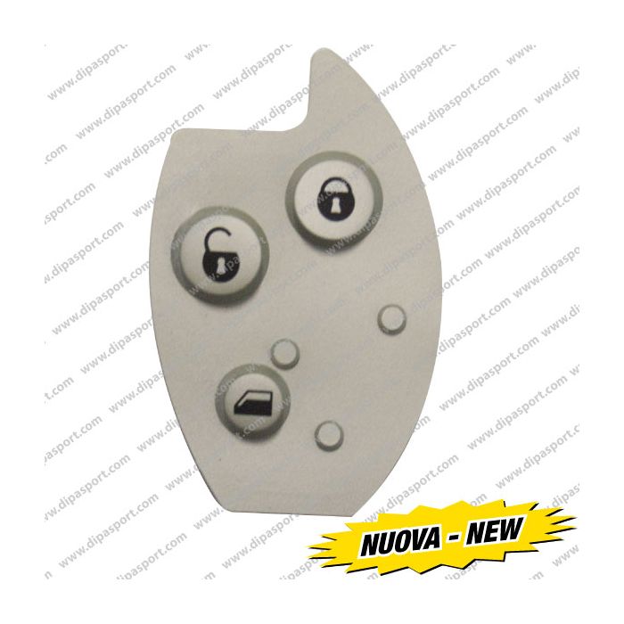 CHV071N Gommino Per Chiave Citroen 3 Tasti