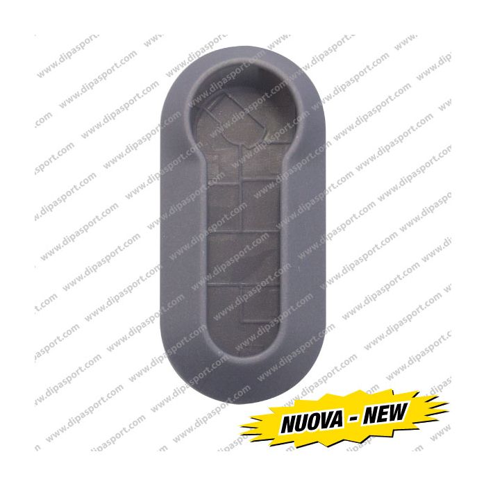 CHV096GN Involucro Chiave Fiat 500 Grigio