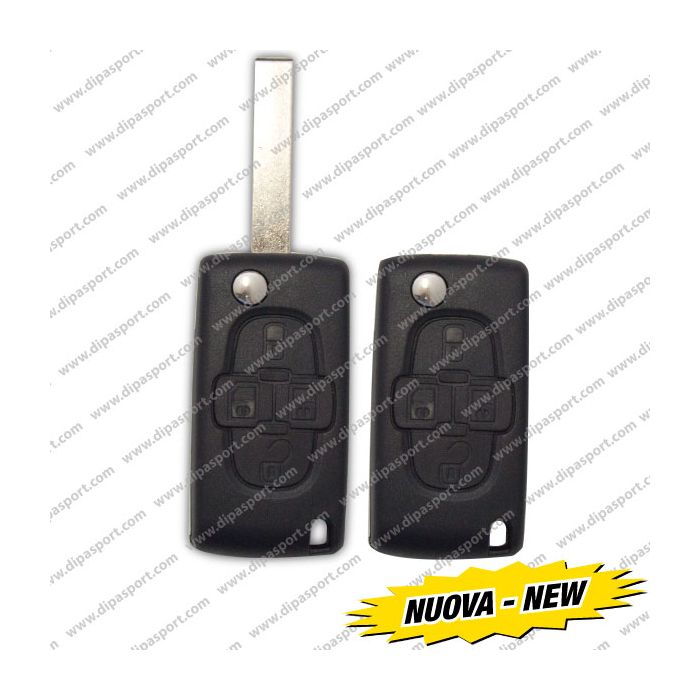 CHV127N Cover Per Chiave Psa Lancia 4 Tasti