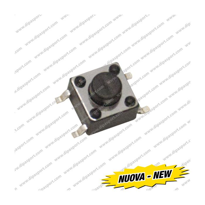 CHVPUL04N Pulsantino 6x6x4,3 mm Per Telecomando