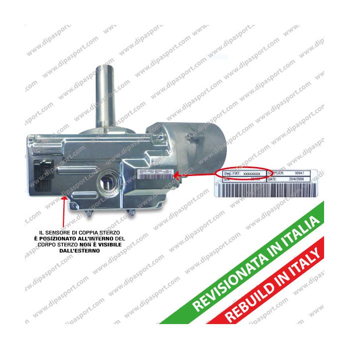 51927088 Eps Piantone Sterzo Esp Fiat Punto 199