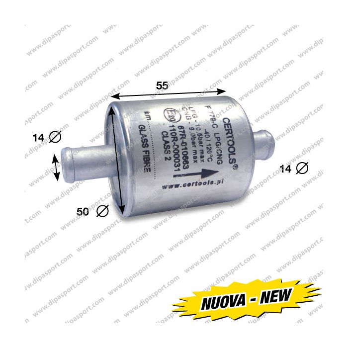 GPLL14FN Filtro Gpl / Metano Nuovo Gpll14Fn