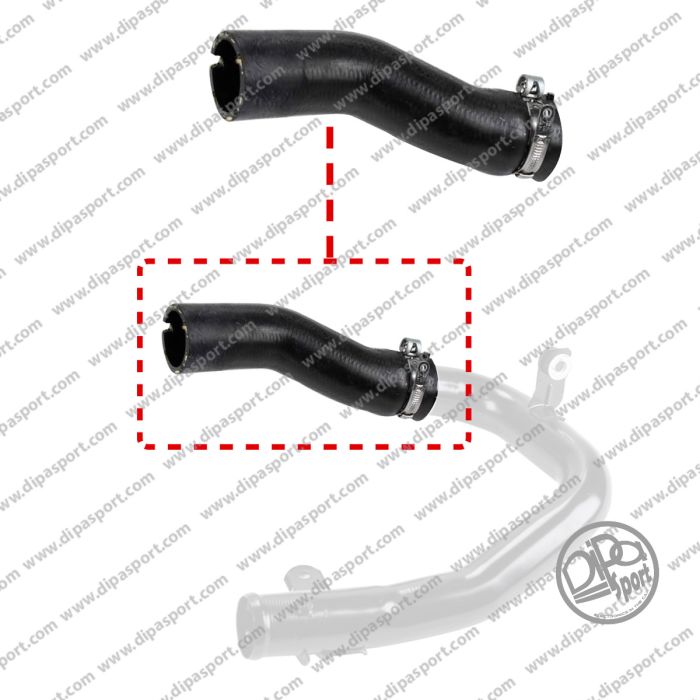 51878736 Tubo Intercooler Mito 0.9 b Punto 1.3 d