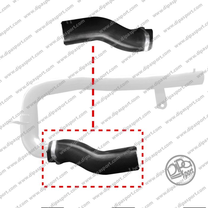 55703073  Tubo Intercooler Punto Mito 1.3 Mjet 