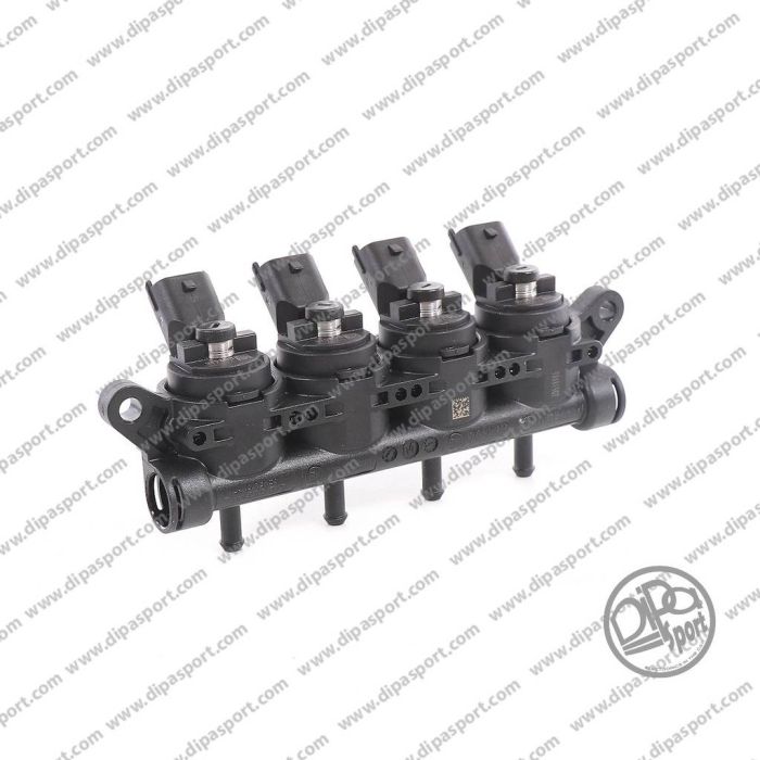 238090000 Rail 4 Iniettori Gas Girs12 Tipo M Nero