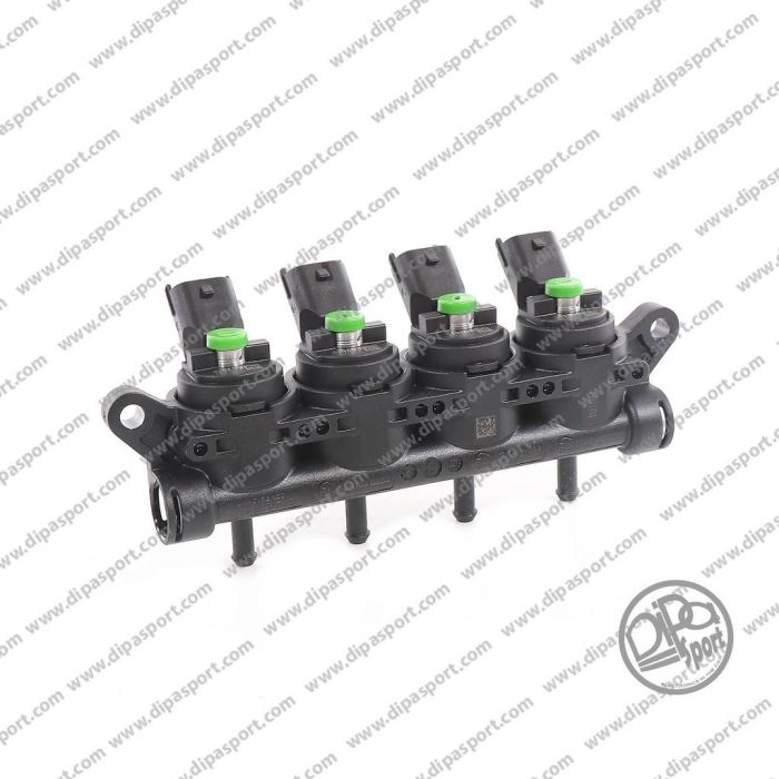 238132000 Rail 4 Iniettori Gas Girs12 Tipo S Verde