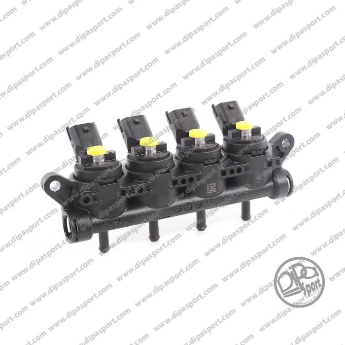238160000 Rail Iniettori Gas Girs12 Tipo XS Giallo
