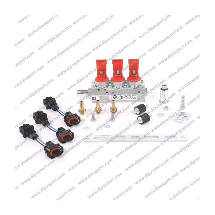 INJB008X3RUN Rail Gpl/Metano Vercesi Blu 3 Cilindri